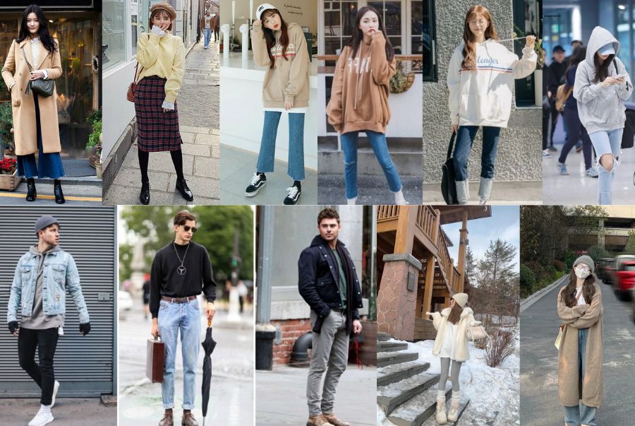 Một số các phong cách phối đồ phù hợp với các họat động tại Thụy Sĩ mùa đông