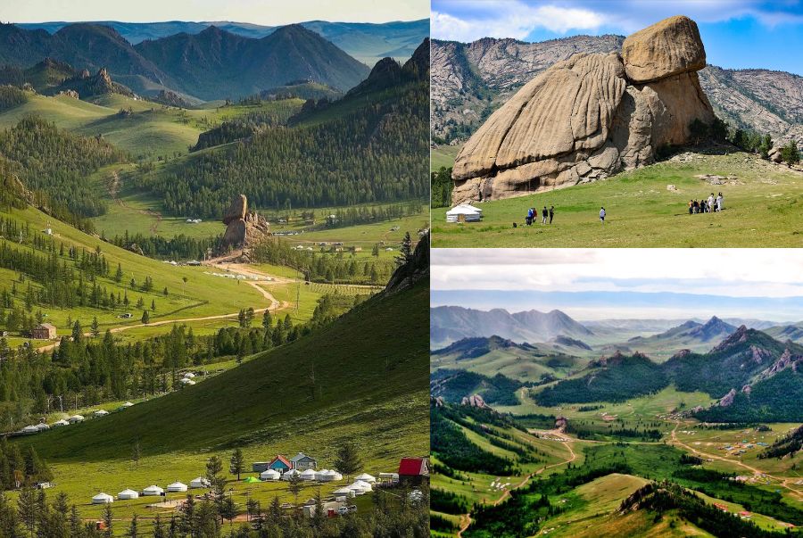 Gorkhi-Terelj là một trong những địa điểm cắm trại nổi tiếng nhất Mông Cổ