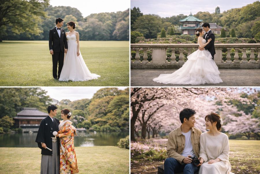 Shinjuku Gyoen là khu vườn rộng lớn nằm giữa lòng Tokyo phù hợp với mọi phong cách chụp ảnh