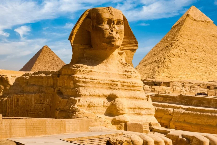 Tượng Nhân Sư là biểu tượng cho sự quyền lực và trí tuệ của các Pharaoh