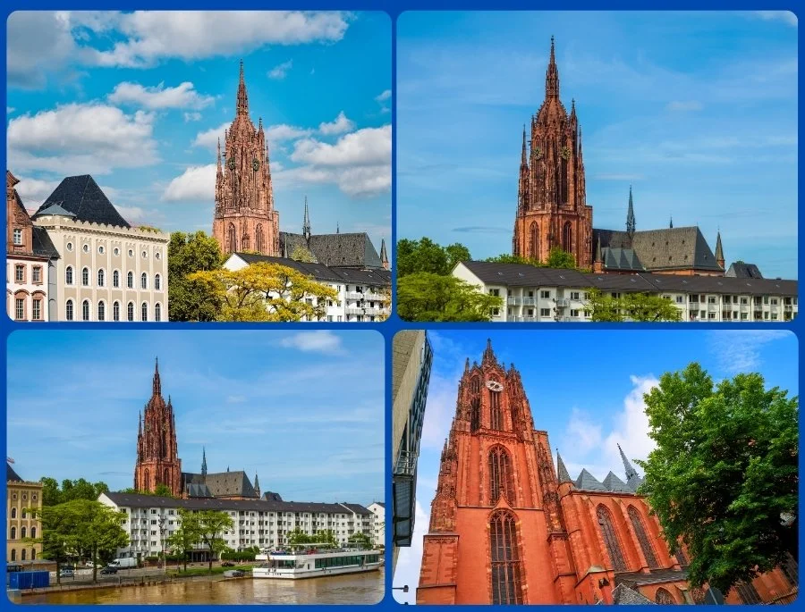 Nhà thờ Kaiserdom St. Bartholomew là nơi thiêng liêng từng chứng kiến lễ đăng quang của mười vị hoàng đế La Mã Thần thánh