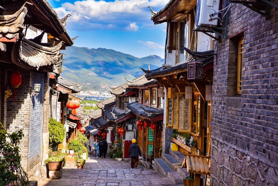 Thành cổ Lệ Giang được UNESCO công nhận là Di sản Văn hoá nhờ kiến trúc độc đáo