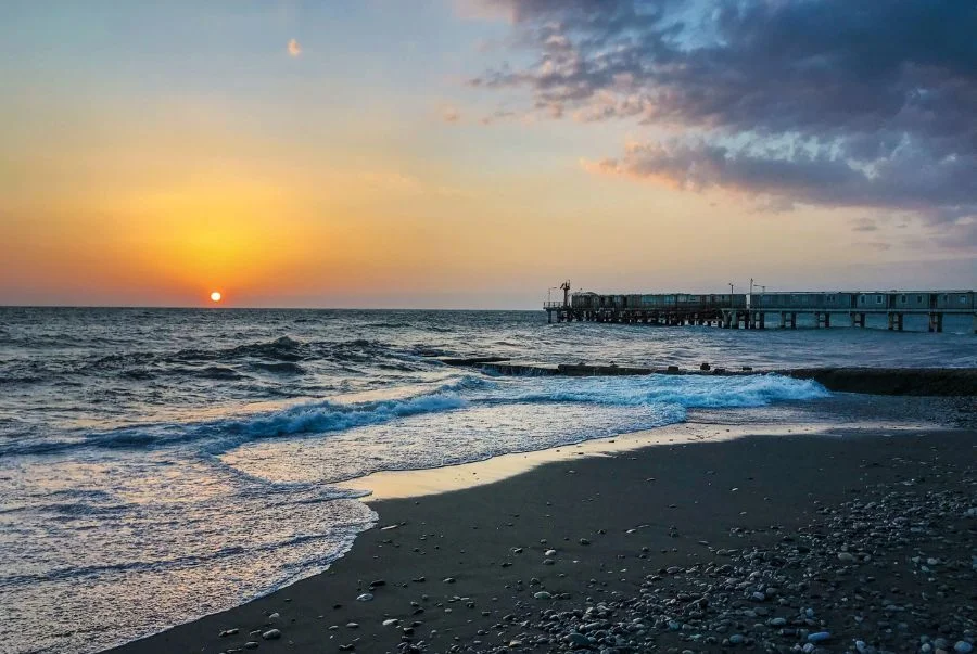 Biển đen Sochi là một bãi biển vô cùng độc đáo của nước Nga