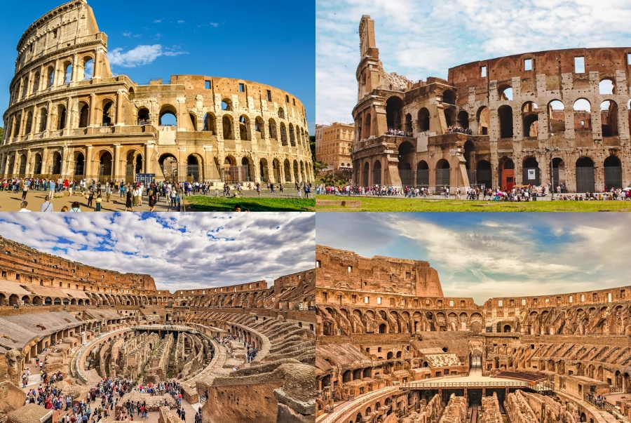 Đấu trường La Mã là một công trình mang tính biểu tượng khi nhắc đến Rome