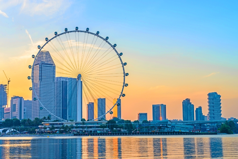 Singapore Flyer là vòng quay quan sát lớn nhất châu Á