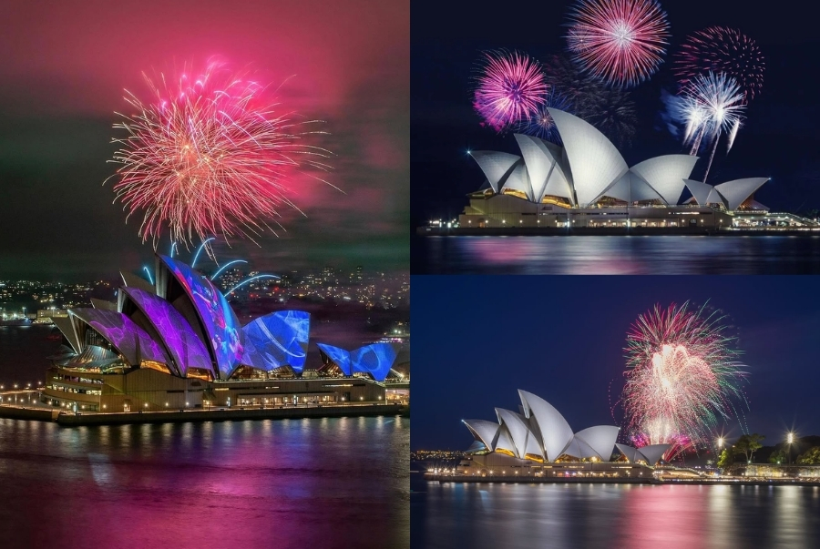 Nhà hát Con Sò còn là nơi trình diễn các màn nghệ thuật chào năm mới