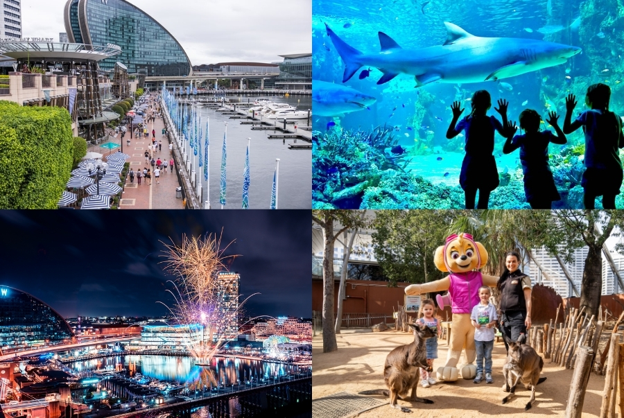 Darling Harbour là tổ hợp giải trí sôi động bậc nhất tại Sydney