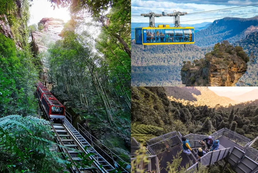 Blue Mountains là một dãy núi nằm ở phía tây được UNESCO công nhận