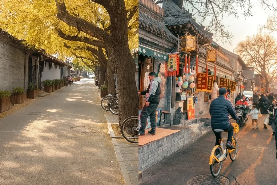 Dạo phố Nanluoguxiang vào thu để cảm nhận không khí nhộn nhịp xen lẫn nét xưa cũ độc đáo