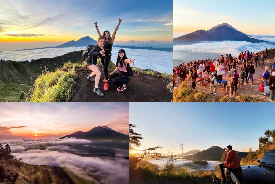Mount Batur sở hữu khung cảnh tựa như tiên cảnh hạ giới