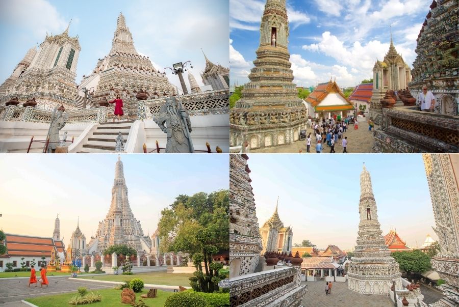 Wat Arun – Chùa Bình Minh nổi bật bên sông Chao Phraya