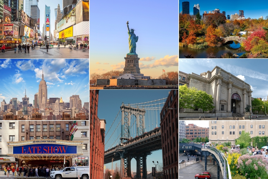 New York quy tụ hàng loạt điểm đến hấp dẫn thu hút nhiều du khách