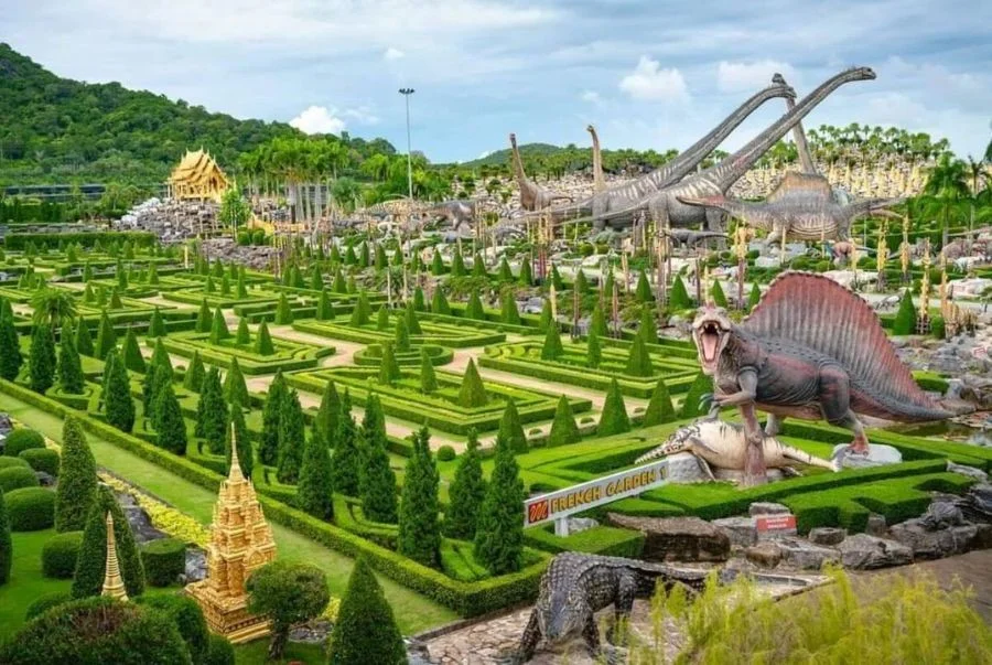 Vườn nhiệt đới Nong Nooch là một xứ sở cổ tích tại Thái Lan