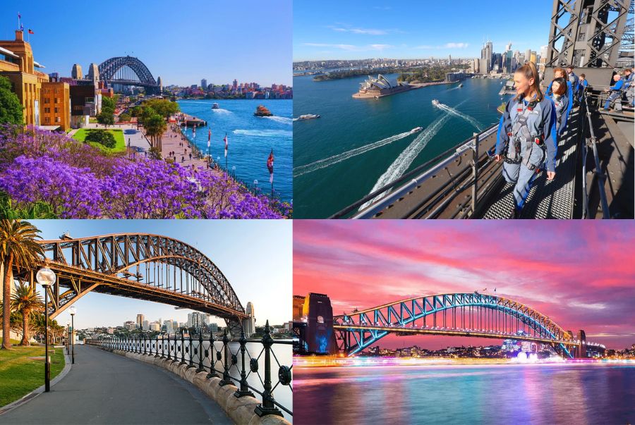 Cầu cảng Sydney là một trong những công trình biểu tượng của nước Úc