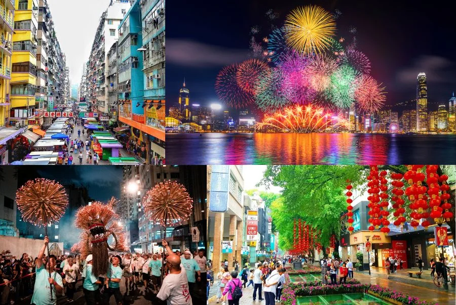 HongKong mang đến cho du khách một không khí Tết vừa quen thuộc, vừa mới lạ 