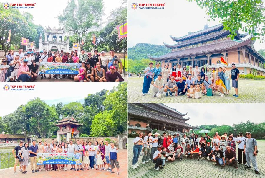 Các đoàn khách du lịch tới tham quan Hà Nội vào dịp lễ 2/9