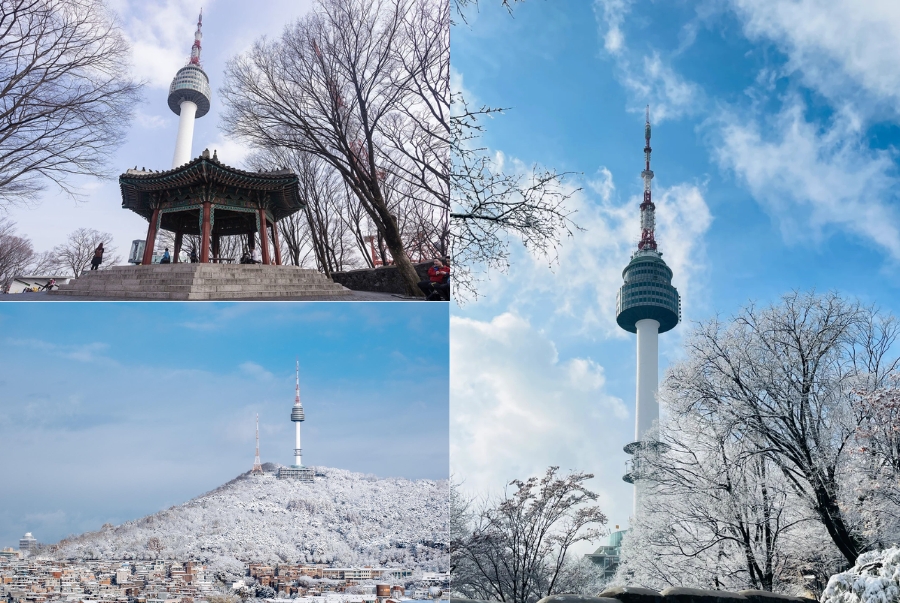 Tháp Namsan được xem là biểu tượng lãng mạn bật nhất của thủ đô Seoul