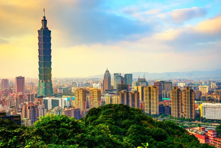 Taipei 101 là tòa nhà biểu tượng cho thành phố Đài Bắc