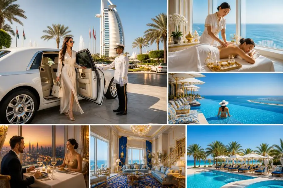 Hệ thống dịch vụ cá nhân hóa và những đặc quyền dành riêng cho du khách tại Burj Al Arab