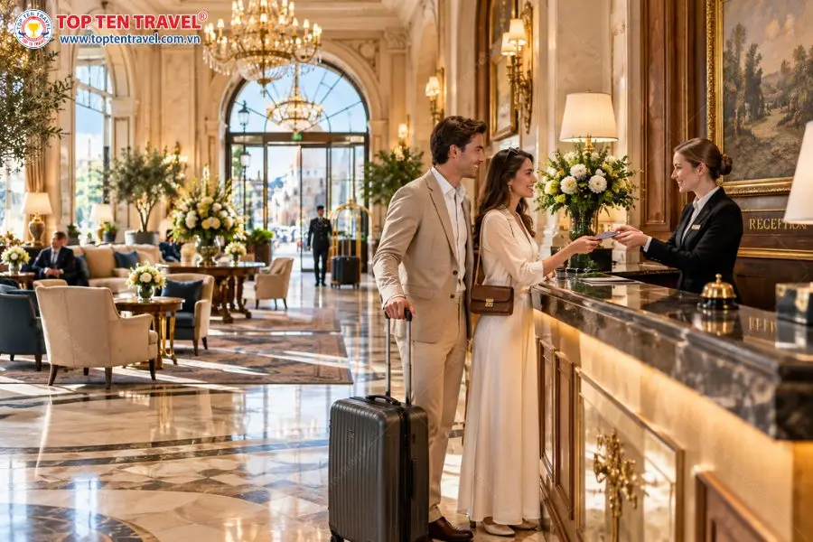Các khách sạn tại Châu Âu mang đến sự tiện ích hàng đầu cho khách du lịch