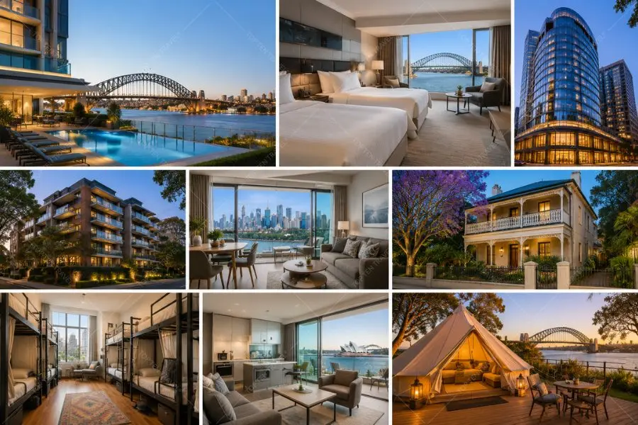 Sydney sở hữu nhiều hình thức lưu trí từ khách sạn, căn hộ đến hostel phù hợp mọi ngân sách.
