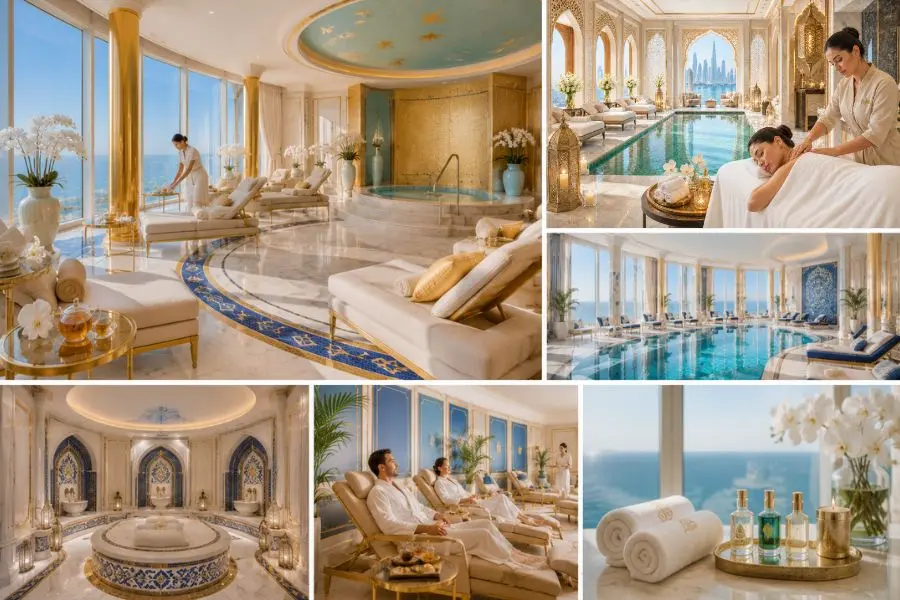 Spa tại Burj Al Arab mang đến trải nghiệm thư giãn đỉnh cao