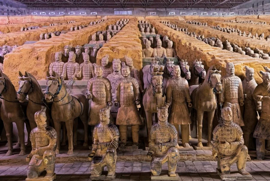 Đội quân đất nung là cánh cửa mở ra quá khứ huy hoàng của Trung Hoa cổ đại