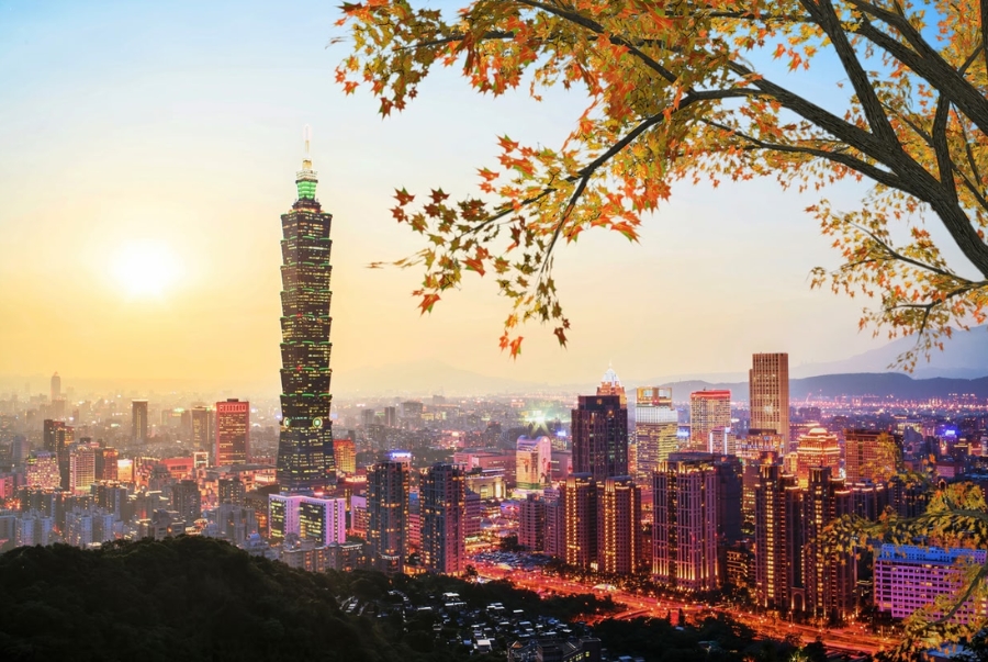 Đài Loan mùa thu hấp dẫn du khách bởi khung cảnh lãng mạn và lung linh