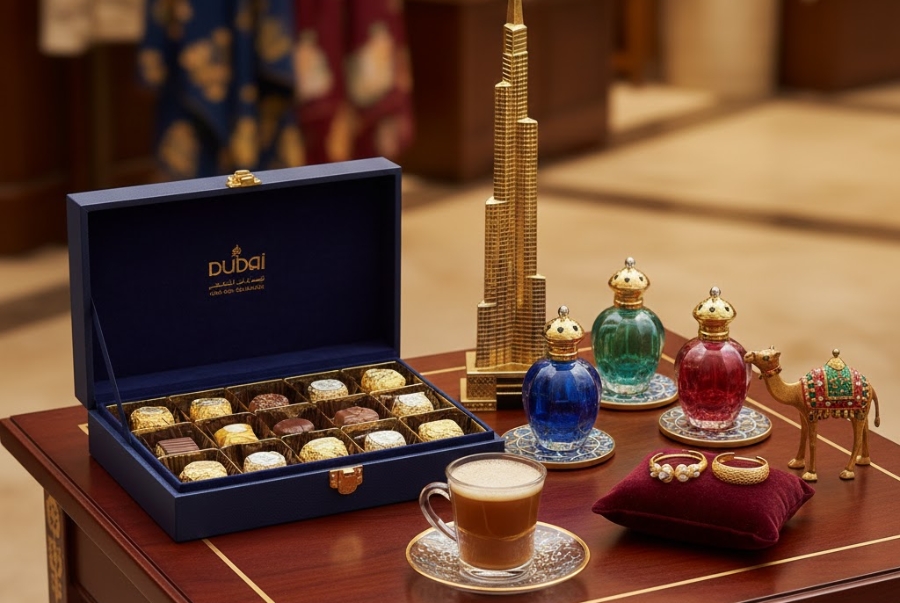 Đến du lịch Dubai bạn có thể tìm thấy vô số món quà độc đáo mang đậm dấu ấn văn hóa Trung Đông