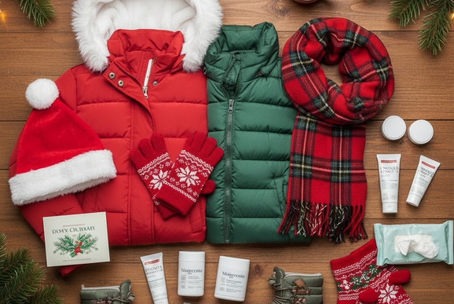 Áo phao giữ ấm và kem dưỡng là những món quan trọng khi đi du lịch Pháp mùa đông