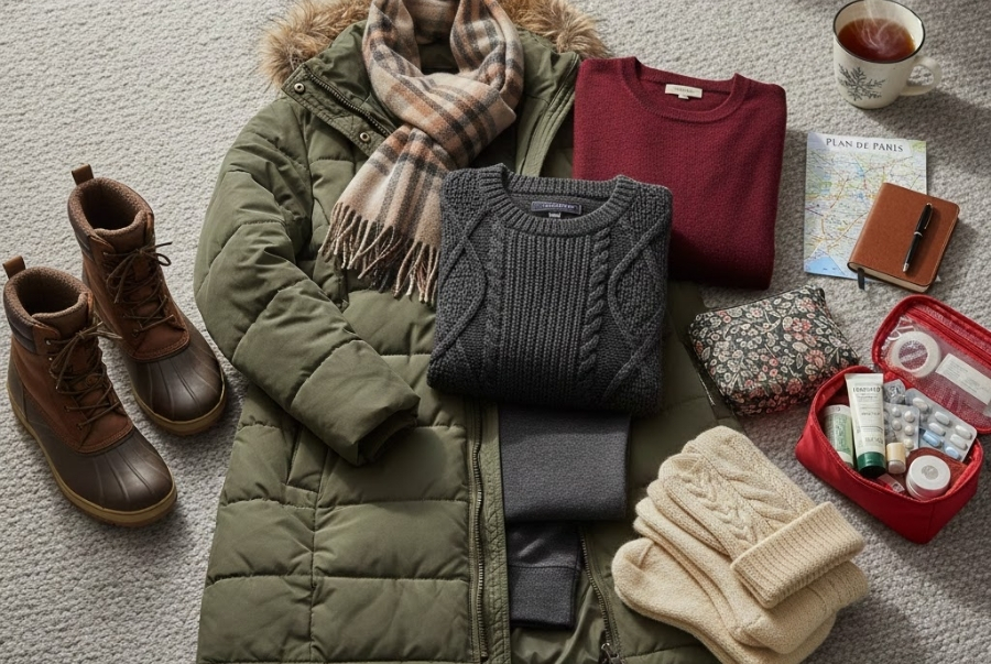 Những vật dụng quan trọng cần chuẩn bị cho chuyến du lịch châu Âu mùa đông
