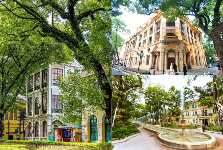 Sa Diện là khu vực mang đậm dấu ấn kiến trúc châu Âu