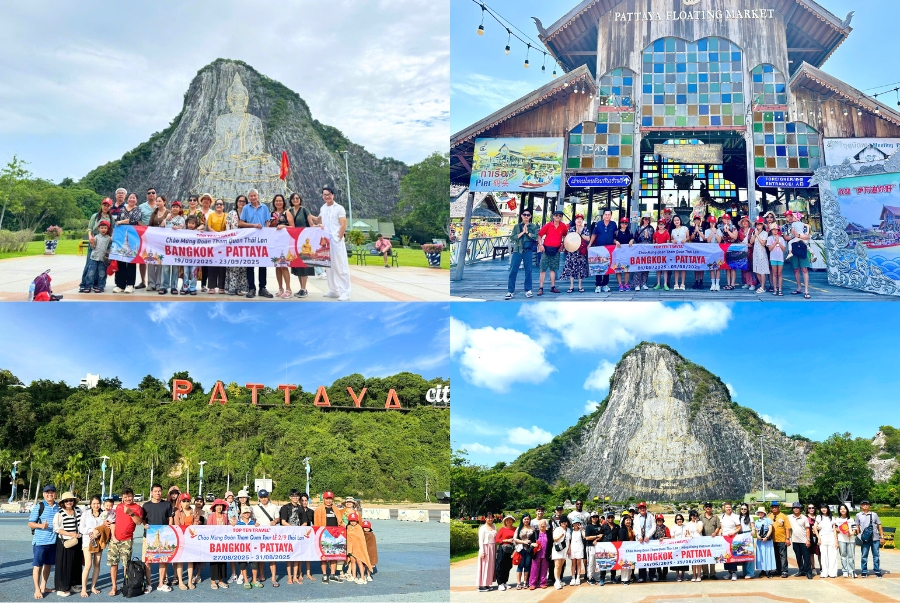 Tour Thái Lan của Top Ten Travel luôn được du khách tin tưởng lựa chọn bởi lịch trình hợp lý và dịch vụ chất lượng