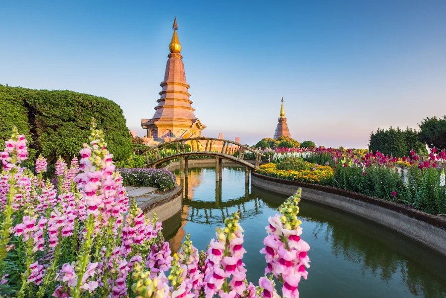 Vào dịp Tết thì thời tiết Thái Lan dao động từ 24 đến 30 độ