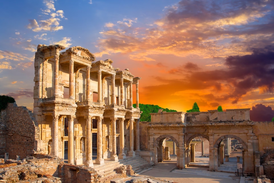 Thành phố cổ đại Ephesus là minh chứng sống động cho thời kỳ Hy Lạp La Mã