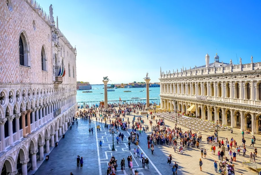 Quảng trường San Marco từng là nơi diễn ra các nghi lễ và sự kiện trọng đại