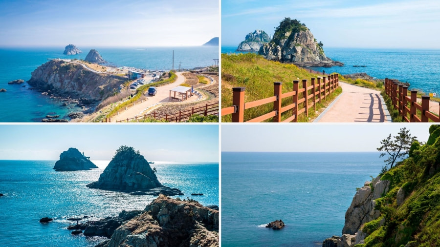 Đảo Oryukdo là một điểm đến đầy hấp dẫn cho chuyến du lịch Busan mùa hè