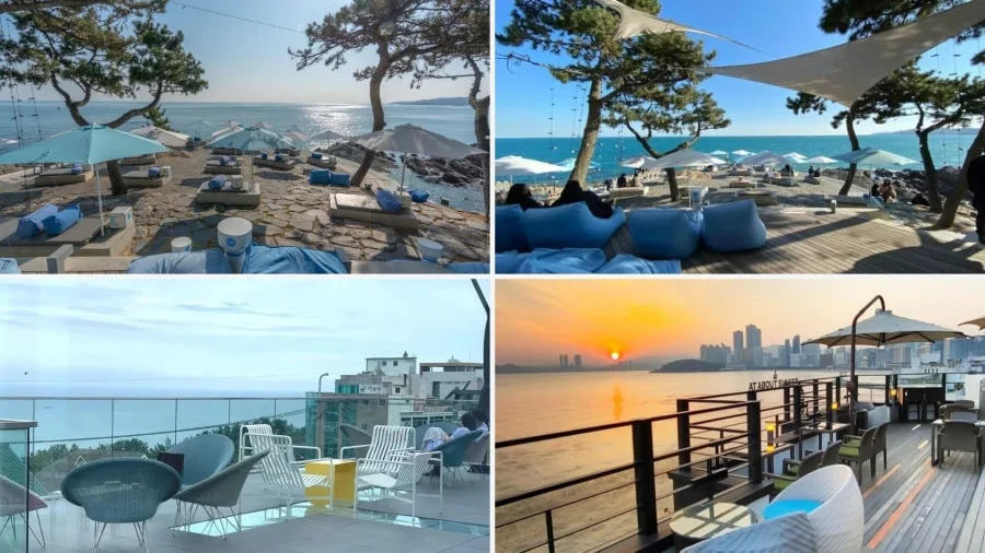 Busan sở hữu nhiều quán cafe view biển cực ‘xịn sò’