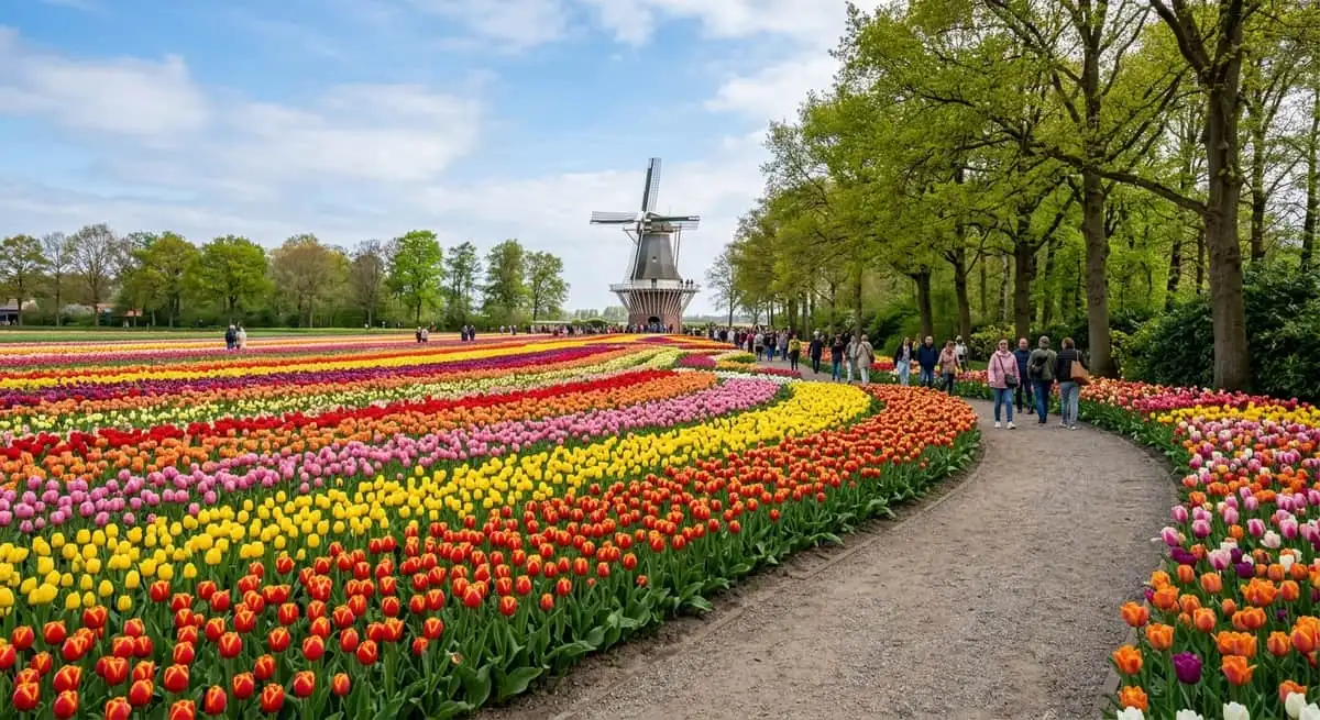Trải nghiệm nên thử tại vườn hoa Keukenhof