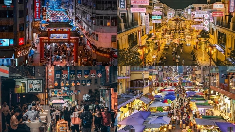 Mỗi khu chợ mang một nét đặc trưng riêng, thu hút du khách đến với du lịch Hồng Kông