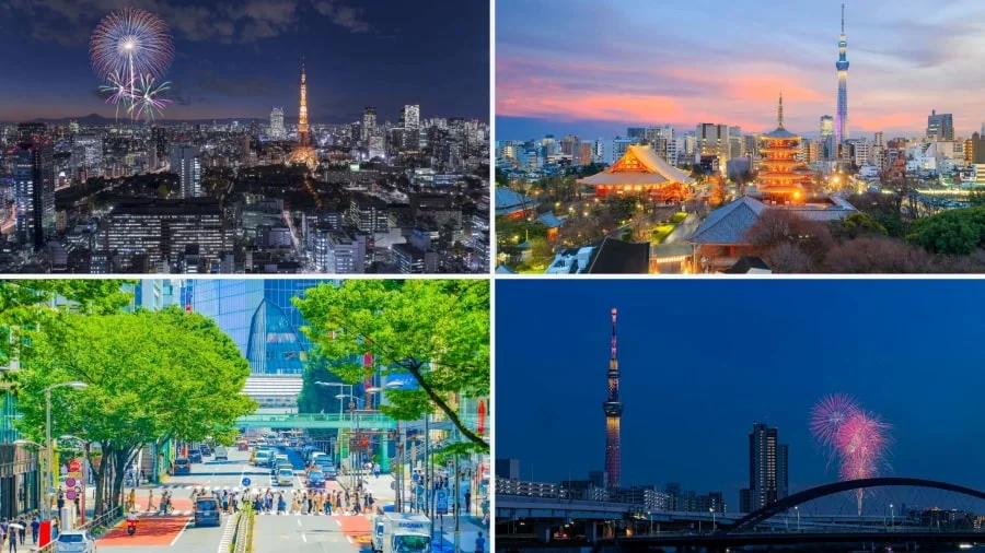 Tokyo tháng 7 vẫn giữ nguyên vẻ sôi động đặc trưng, nhưng lại được điểm tô thêm bởi những sự kiện và lễ hội mùa hè độc đáo