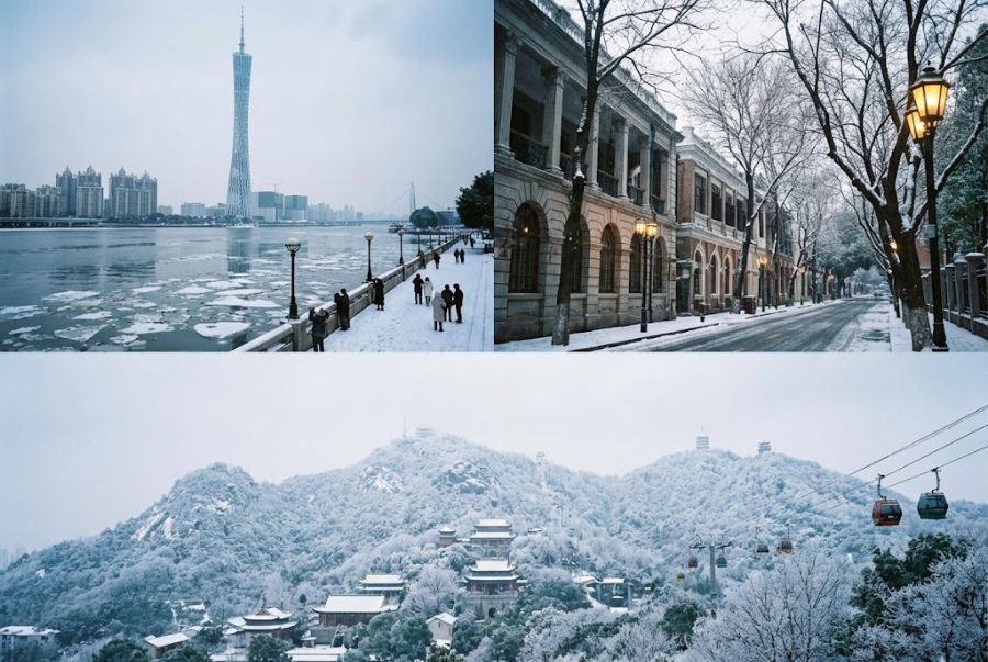 Khung cảnh bí ẩn của Quảng Châu mỗi khi mùa đông gõ cửa