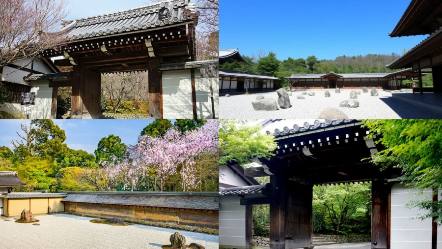 Chùa Ryoanji nổi bật như một biểu tượng của nghệ thuật Zen Nhật Bản
