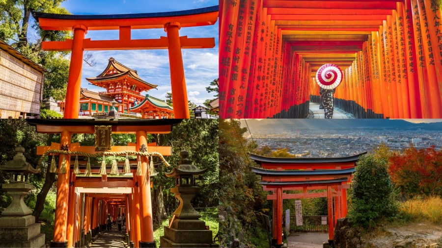 Khi nhắc đến những chùa ở Kyoto mang đậm nét đặc trưng và dễ nhận biết, không thể bỏ qua Đền thờ Fushimi Inari-taisha