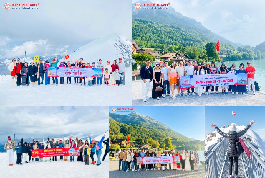 Du lịch Thụy Sĩ luôn là sự lựa chọn của nhiều người với vô số các hoạt động hấp dẫn