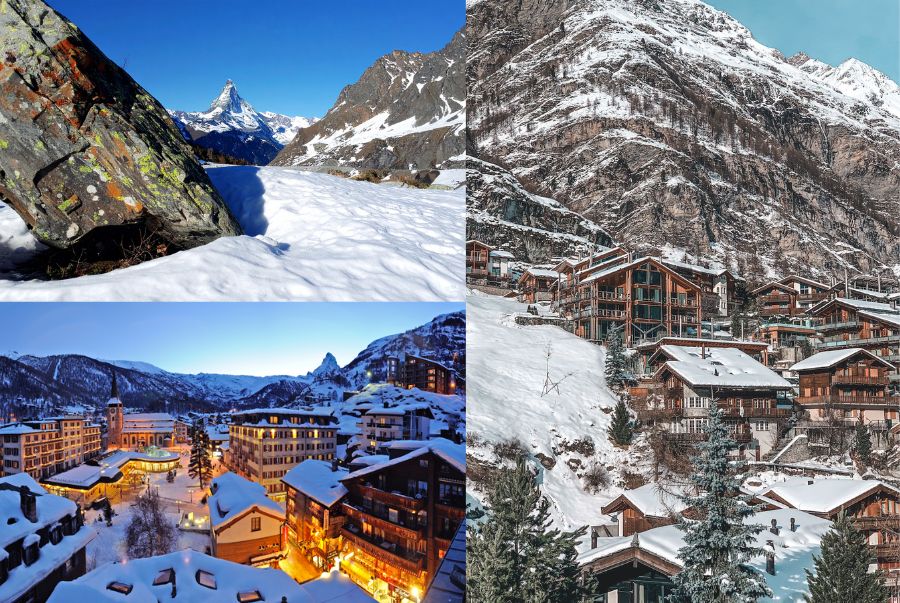 Zermatt là một trong những khu nghỉ dưỡng trượt tuyết nổi tiếng nhất thế giới