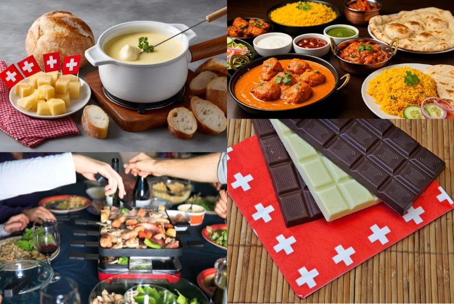 Ẩm thực Thụy Sĩ mùa đông sỏ hữu sự đa dạng với vô số món ăn ngon