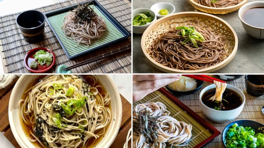 Soba, mì kiều mạch thanh đạm, mang đến một hương vị nhẹ nhàng và tinh tế trong bức tranh ẩm thực đa dạng của Tokyo