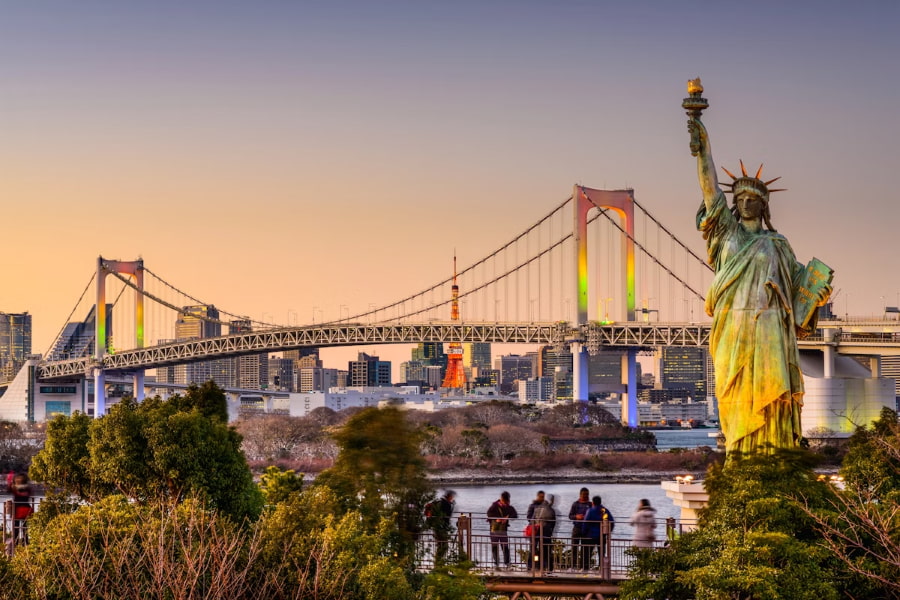 Odaiba là một điểm đến không thể bỏ qua để cảm nhận sự năng động và sáng tạo của Tokyo