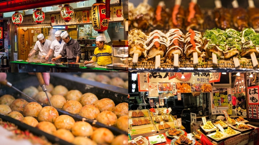 Chuyến du lịch Tokyo này còn đưa bạn đến thiên đường của ẩm thực đường phố với vô vàn món ăn hấp dẫn khác